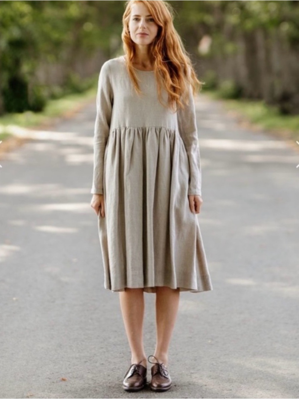 Son de Flor Long Sleeve Midi Dress- Size XS